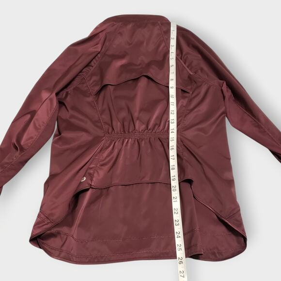 Lululemon Goal Crusher Jacket Redwood Sz 6 Active Outdoor Gorpcore Athleisure - Picture 14 of 14